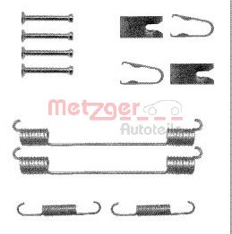 METZGER Zubehörsatz, Bremsbacken (105-0883)