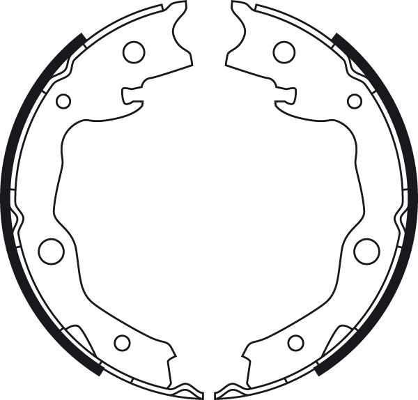 TRW Bremsbackensatz, Feststellbremse (GS8752)
