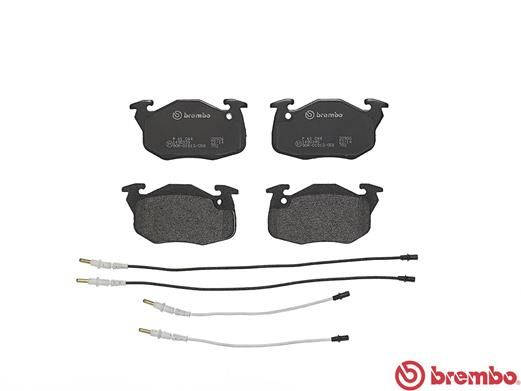 BREMBO Bremsbelagsatz, Scheibenbremse (P 61 044)