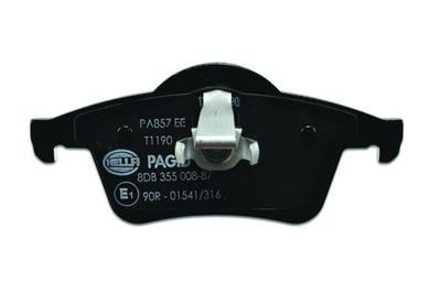 HELLA Bremsbelagsatz, Scheibenbremse (8DB 355 008-871)
