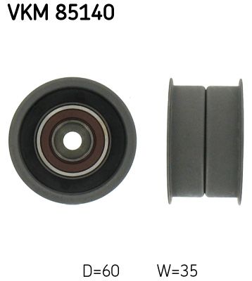SKF Umlenk-/Führungsrolle, Zahnriemen (VKM 85140)