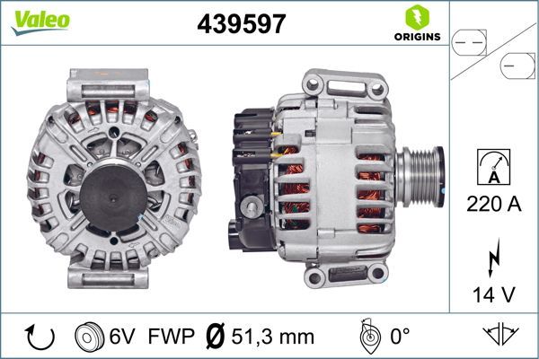 VALEO Generator (439597) 3276424395979 439597