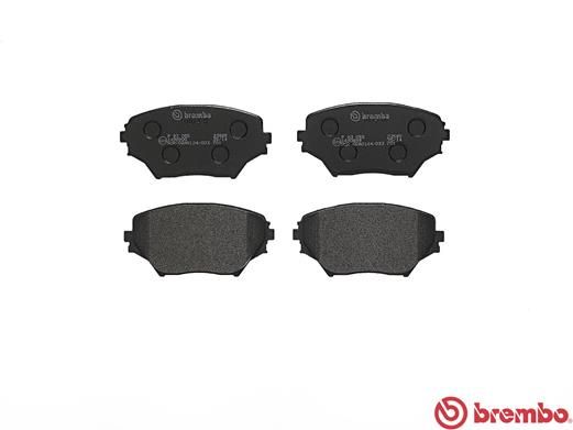 BREMBO Bremsbelagsatz, Scheibenbremse (P 83 055)