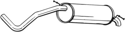 BOSAL Endschalldämpfer (233-635)