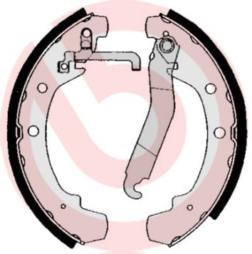 BREMBO Bremsbackensatz (S 85 510)
