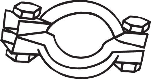 BOSAL Klemmstück, Abgasanlage (254-627)