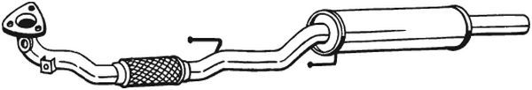 BOSAL Vorschalldämpfer (280-417)