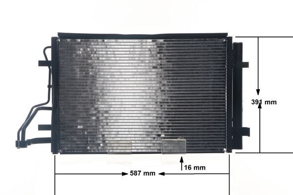 MAHLE Kondensator, Klimaanlage (AC 697 000S)