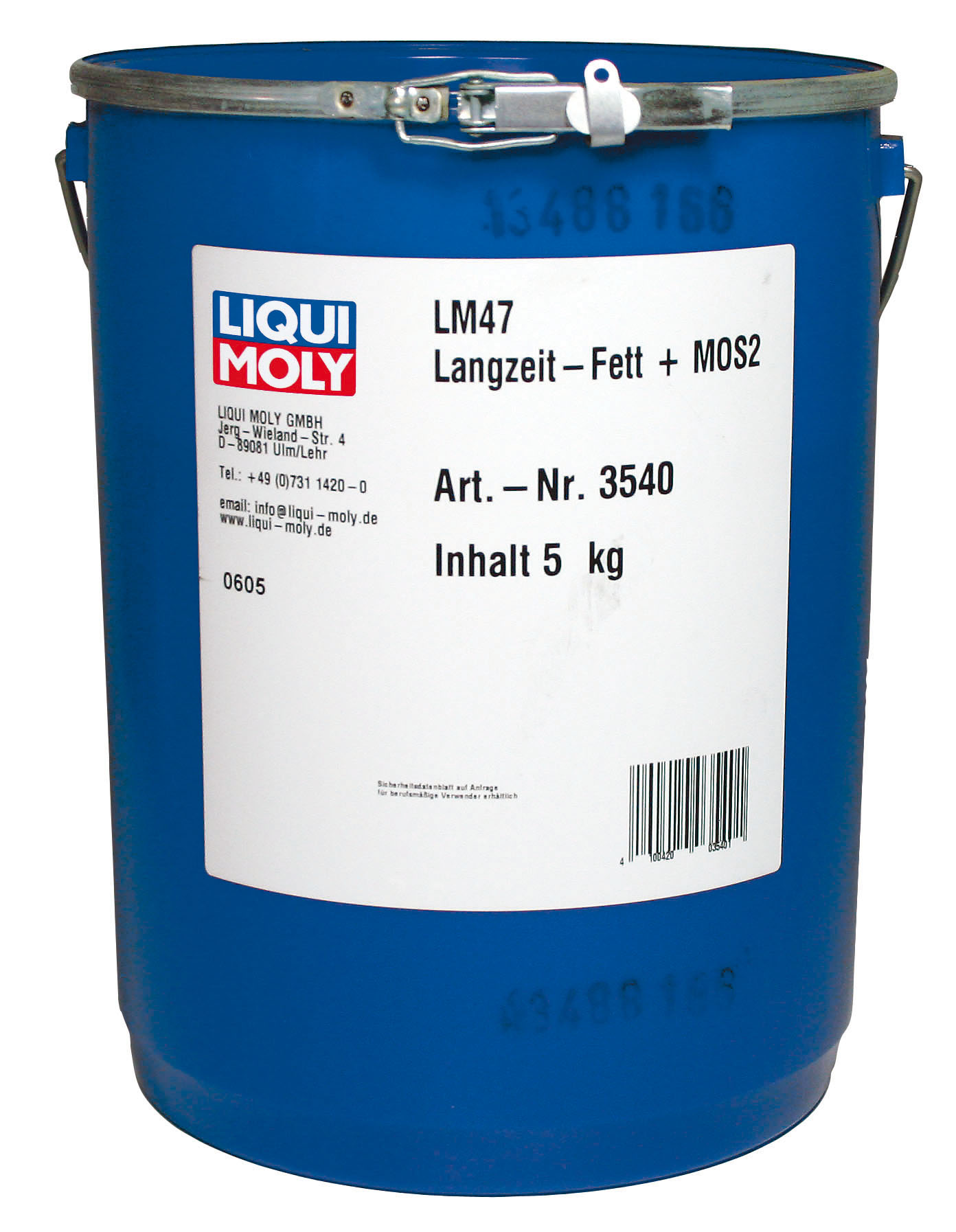LIQUI MOLY LM 47 Langzeitfett + MoS2, 5 kg (3540)