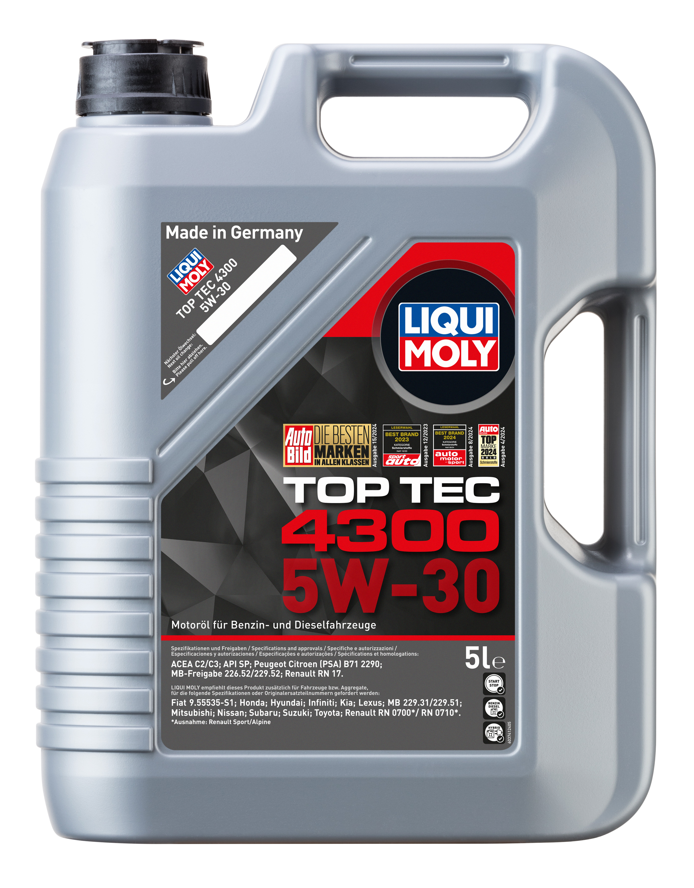 LIQUI MOLY Top Tec 4300 5W-30, 5 l (3741)
