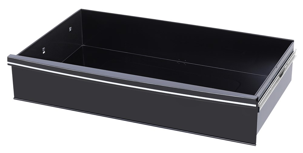 S11 große Schublade, schwarz, ohne Logo