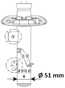 KYB Stoßdämpfer (3348012)
