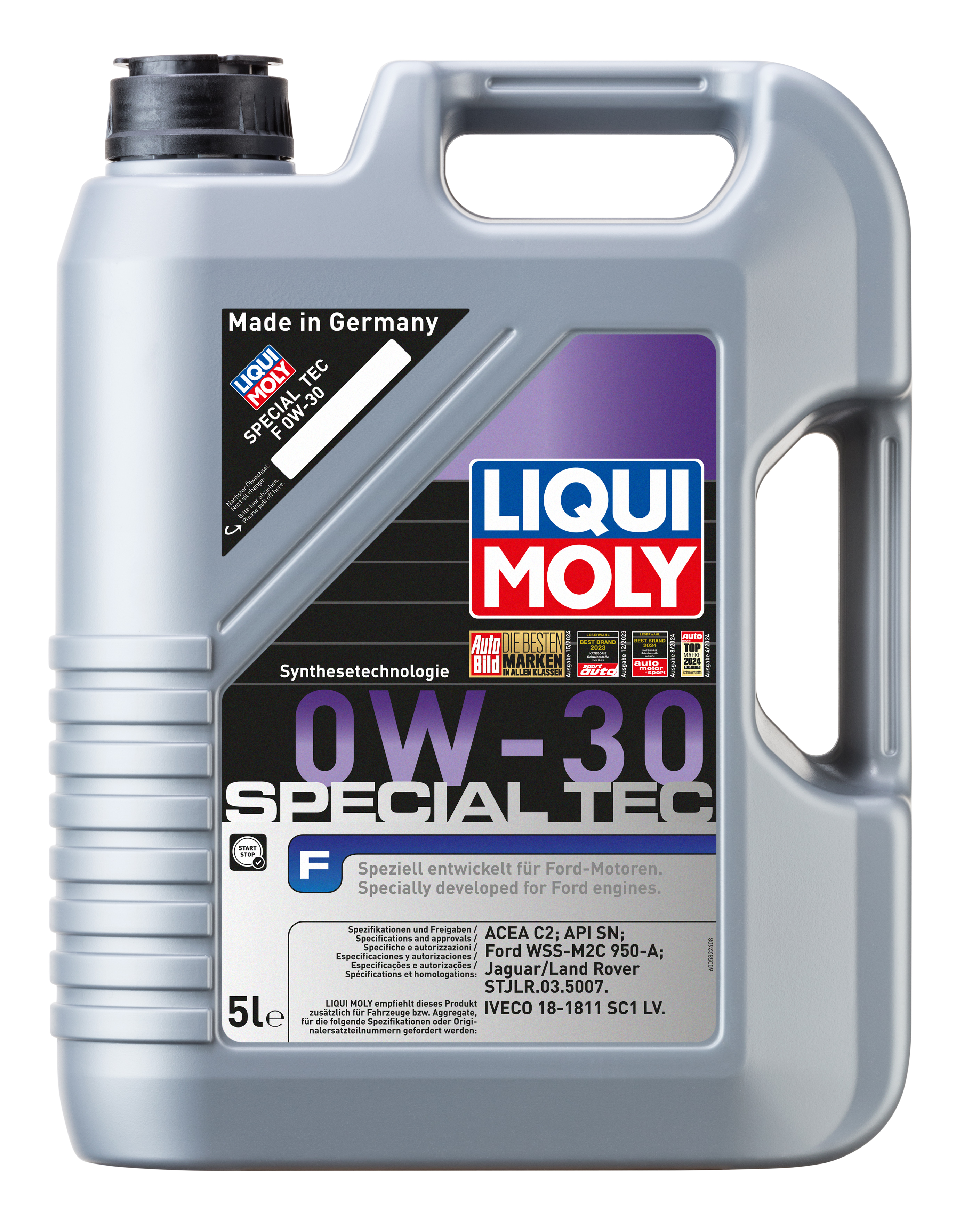 LIQUI MOLY Special Tec F 0W-30, 5 l (20723)