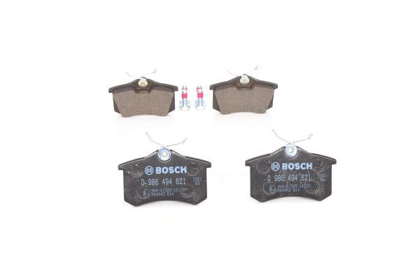 BOSCH Bremsbelagsatz, Scheibenbremse (0 986 494 621)