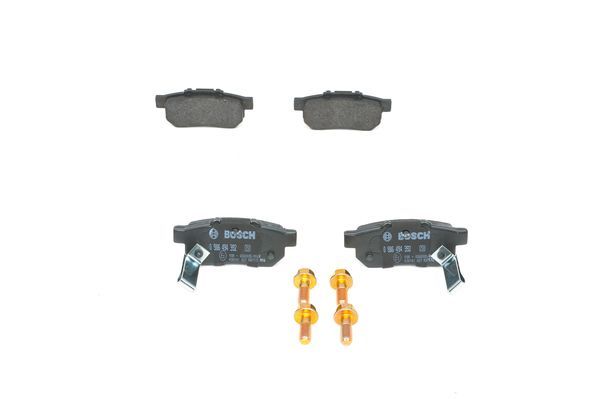 BOSCH Bremsbelagsatz, Scheibenbremse (0 986 494 392)