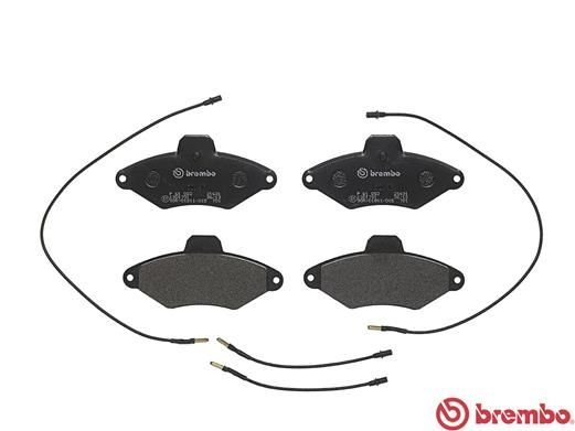 BREMBO Bremsbelagsatz, Scheibenbremse (P 61 052)