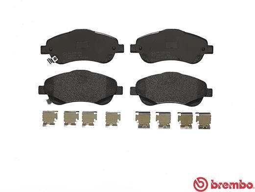 BREMBO Bremsbelagsatz, Scheibenbremse (P 83 046)