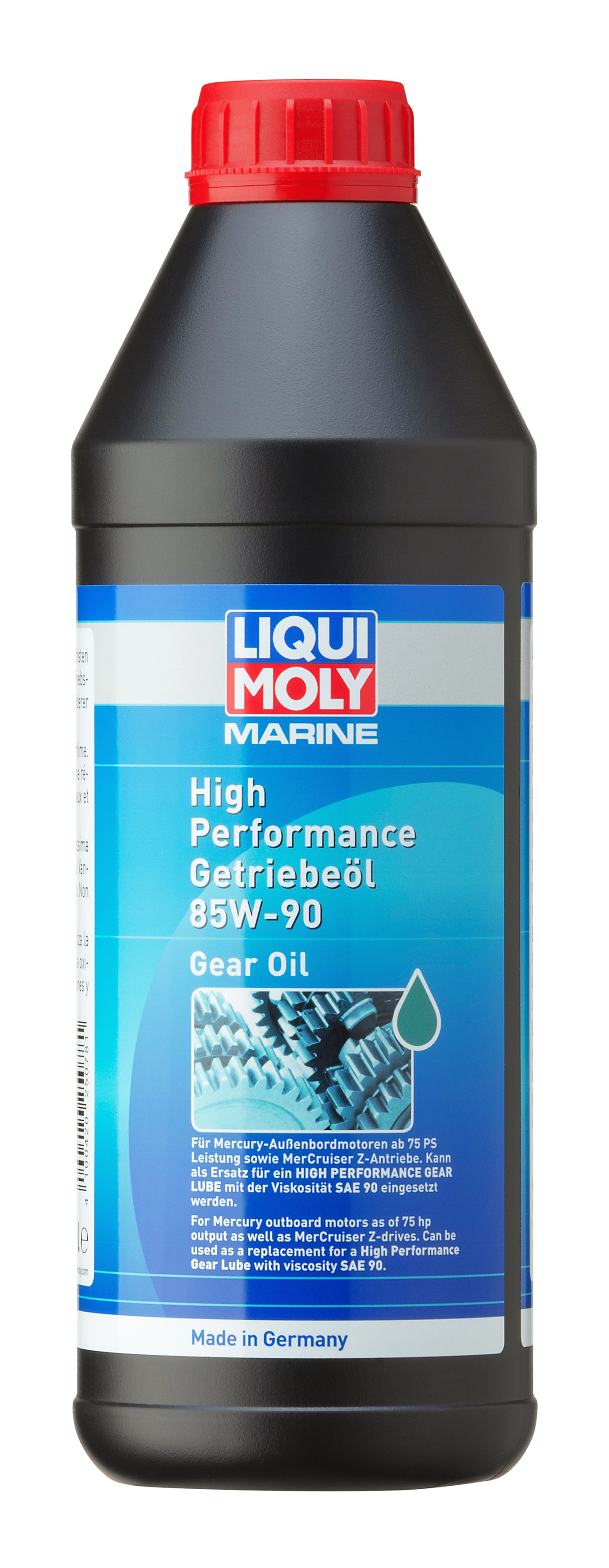 LIQUI MOLY Marine High Performance Getriebeöl 85W-90, 1 l (25078)