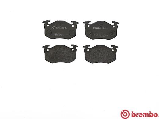 BREMBO Bremsbelagsatz, Scheibenbremse (P 68 020)