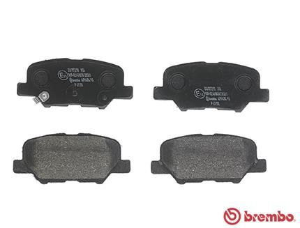 BREMBO Bremsbelagsatz, Scheibenbremse (P 61 111)