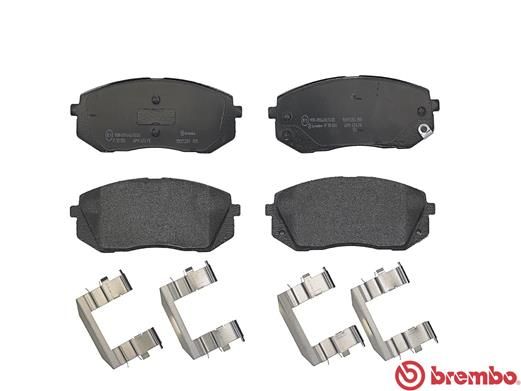 BREMBO Bremsbelagsatz, Scheibenbremse (P 30 056)