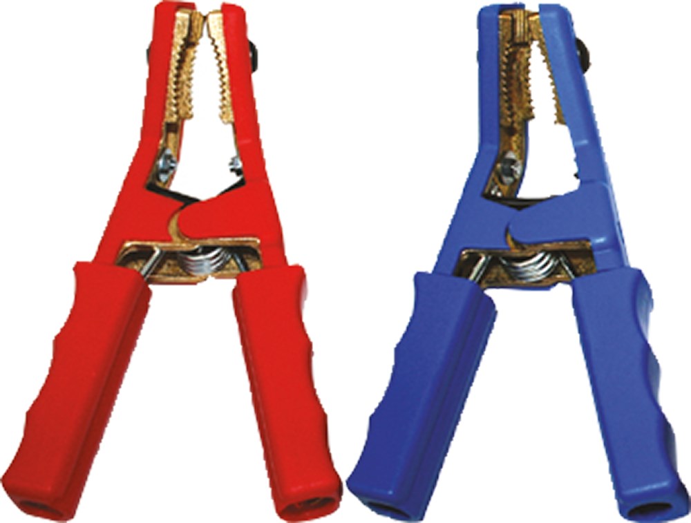 Kabel (35mm²) + rote Klemme F850A für 12V