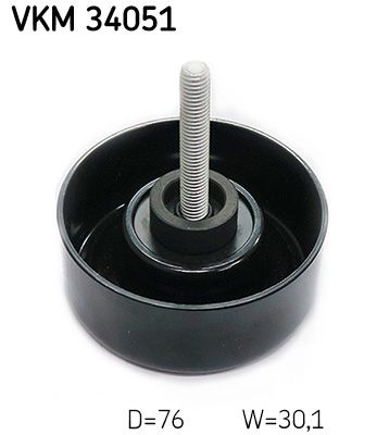 SKF Umlenk-/Führungsrolle, Keilrippenriemen (VKM 34051)
