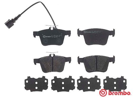 BREMBO Bremsbelagsatz, Scheibenbremse (P 85 162)