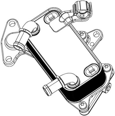 MAHLE Ölkühler, Automatikgetriebe (CLC 25 000P)