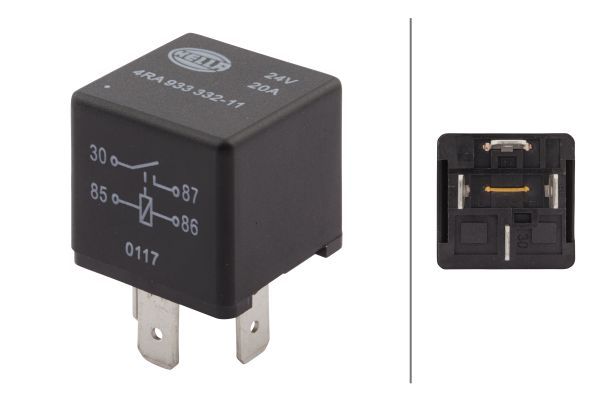 HELLA Relais, Arbeitsstrom (4RA 933 332-111)