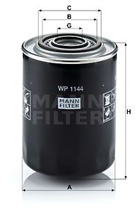 MANN-FILTER Ölfilter (WP 1144)