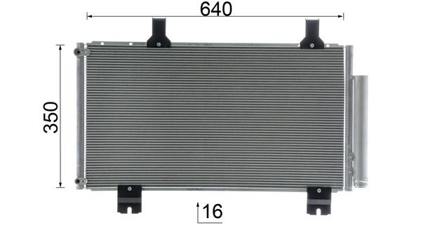 MAHLE Kondensator, Klimaanlage (AC 457 000P)