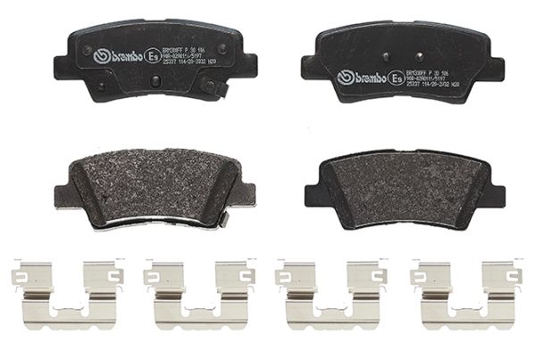 BREMBO Bremsbelagsatz, Scheibenbremse (P 30 106)