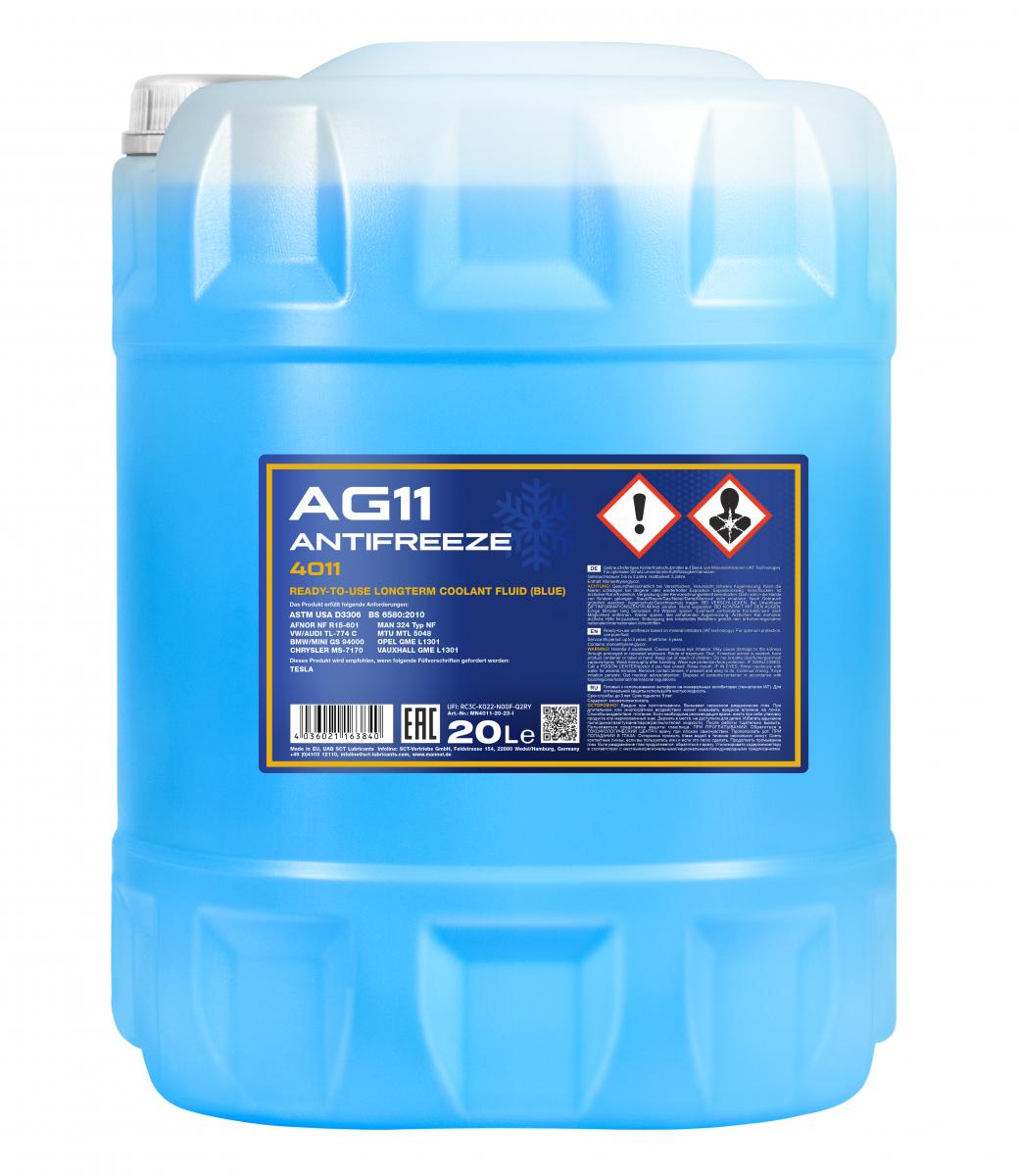 MN Antifreeze AG 11 (-40) Longterm 4036021163840 MN4011-20