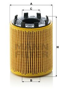 MANN-FILTER Ölfilter (HU 713/1 x)