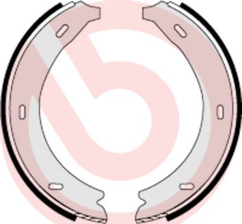 BREMBO Bremsbackensatz, Feststellbremse (S 50 509)