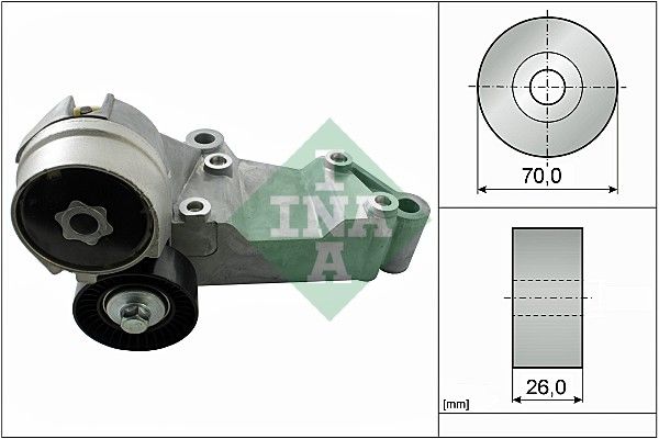 INA Riemenspanner, Keilrippenriemen (534 0146 10)