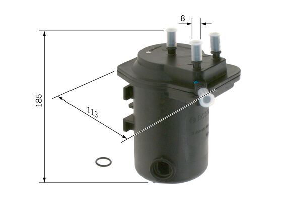 BOSCH Kraftstofffilter (0 450 907 008)
