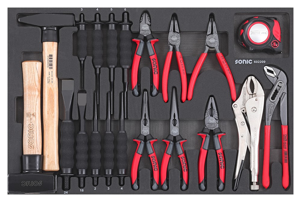 Werkstattwagen NEXT S13 gefüllt 540-tlg (Heavy Duty)