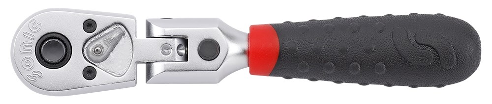 1/4'' Ratsche, flexibel, 45 Zähne, mit Sperrfunktion