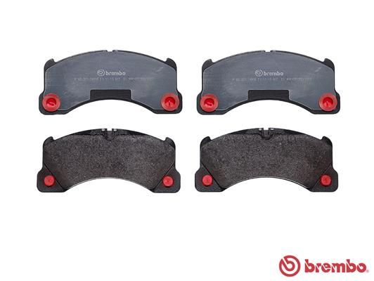 BREMBO Bremsbelagsatz, Scheibenbremse (P 65 021)