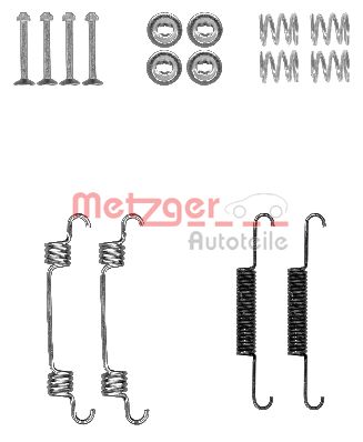 METZGER Zubehörsatz, Feststellbremsbacken (105-0887) Thumbnail