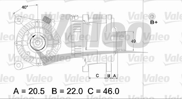 VALEO Generator (437409)