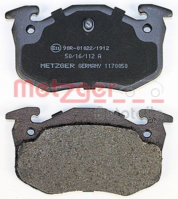 METZGER Bremsbelagsatz, Scheibenbremse (1170050)