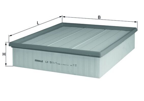 KNECHT Luftfilter (LX 511/1)