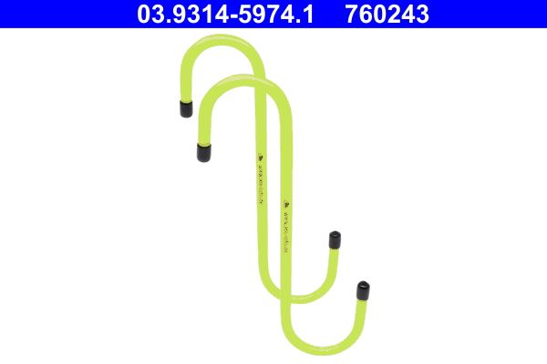 ATE Haken, Bremssattel (Bremsbelagwechsel) (03.9314-5974.1)