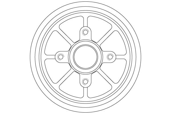 TRW Bremstrommel (DB4220MR)