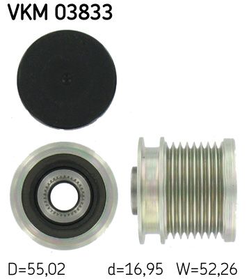 SKF Generatorfreilauf (VKM 03833)