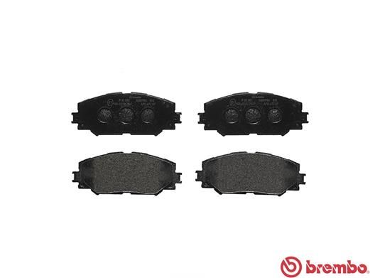 BREMBO Bremsbelagsatz, Scheibenbremse (P 83 082)