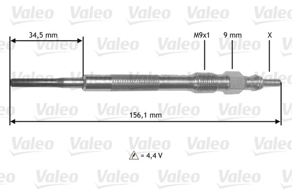 VALEO Glühkerze (345219)